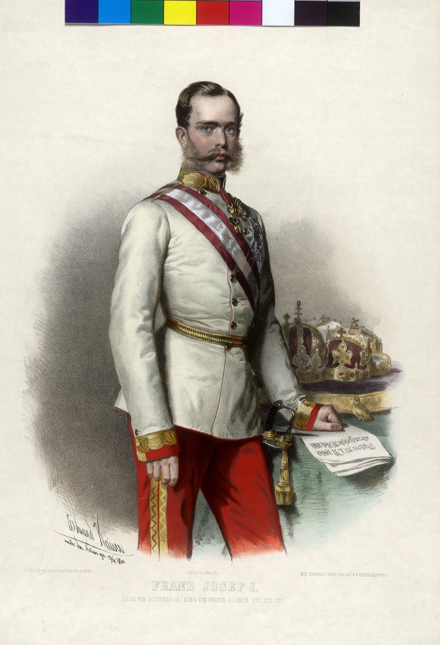 Imperador da Áustria Franz Joseph I de Unbekannter Künstler