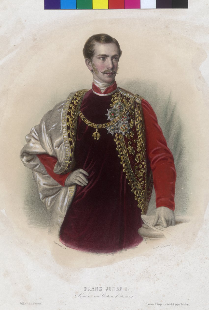 Imperador da Áustria Franz Joseph I de Unbekannter Künstler