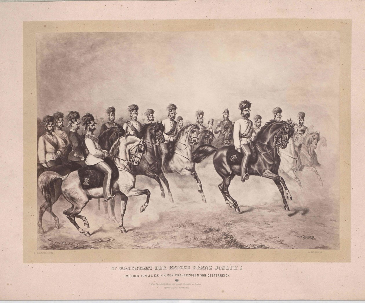 Imperador da Áustria Franz Joseph I de Unbekannter Künstler
