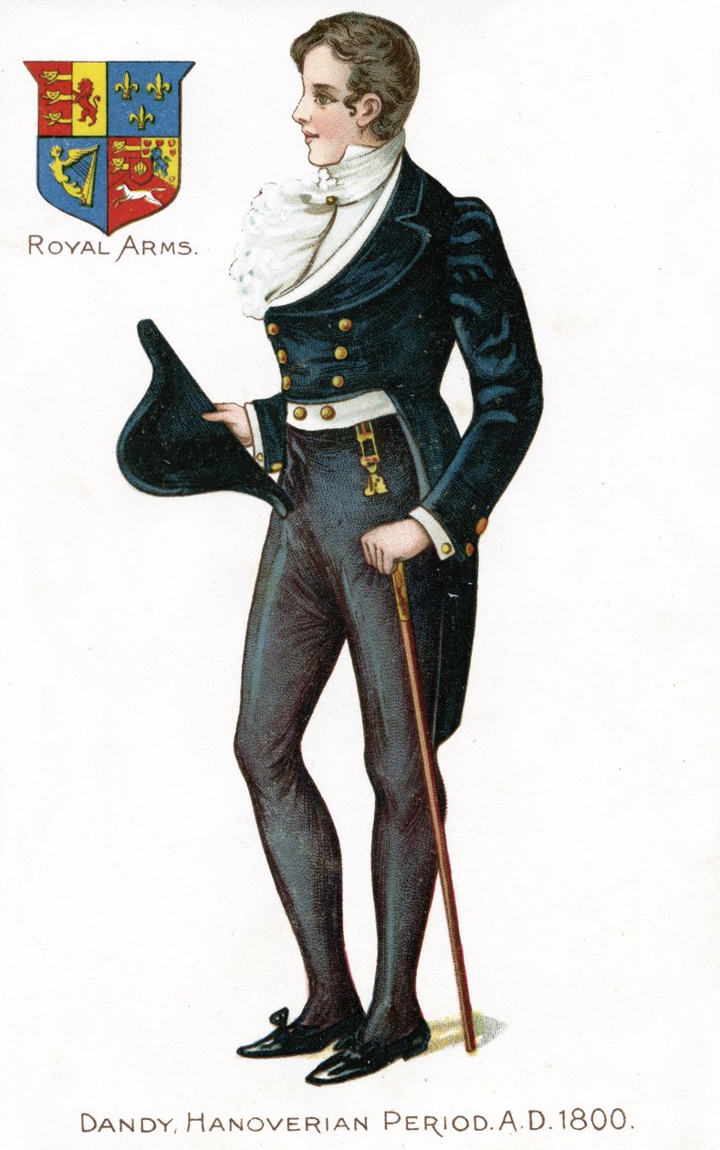 Dândi inglês de 1800 de Unbekannter Künstler
