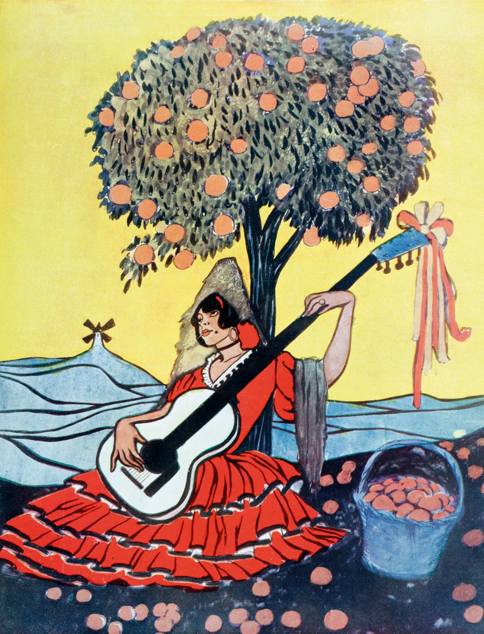 "Españolada", All Things Spanish, Depois de um trabalho de Francisco Sancha, da La Esfera de Unknown