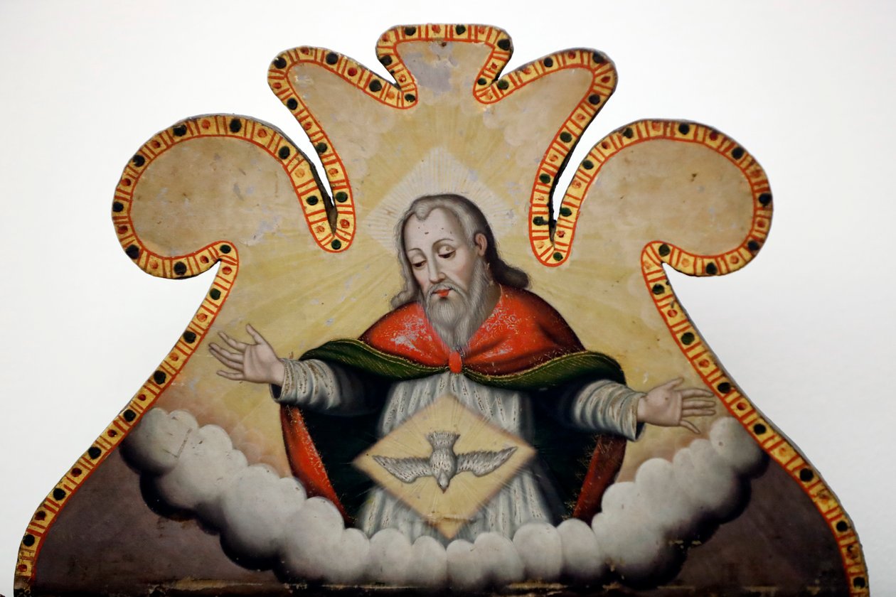 Museu de Évora. Jesus e o Espírito Santo. Portugal. de Benjamin Baud