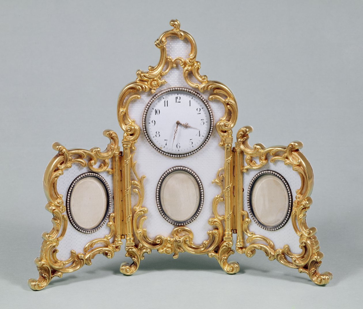 Relógio de mesa estilo Faberge Louis XV de Unbekannt