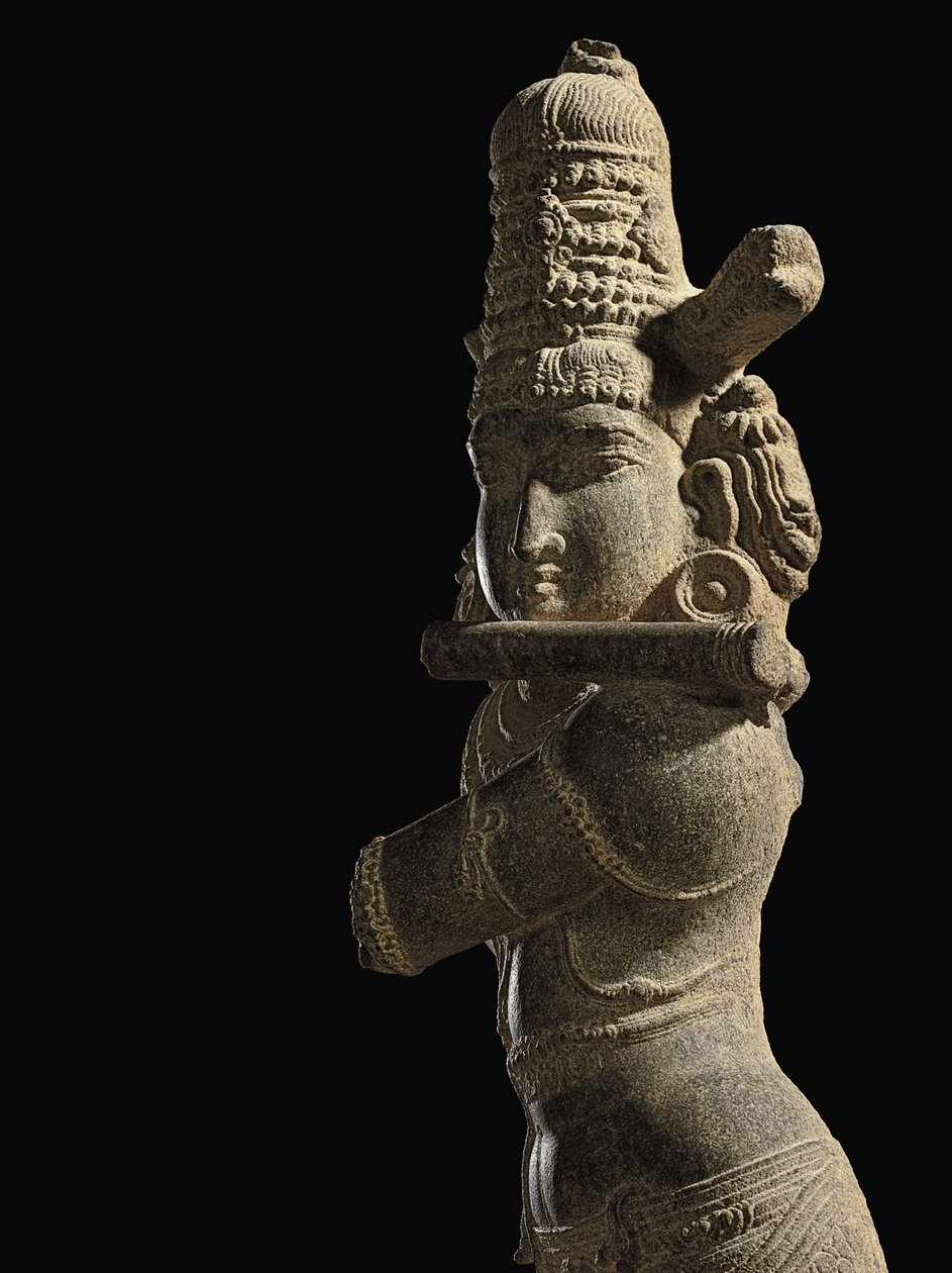 Figura de Venugopala, sul da Índia, final do período Chola - início de Vijayanagar, final do século 13 - início do século 14 de Unbekannt