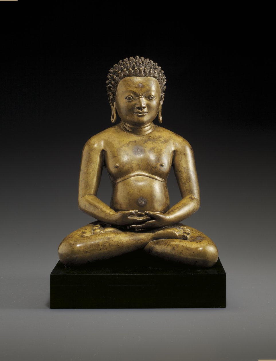 Figura de um iogue sentado, possivelmente Padampa Sangye, séculos 11 a 12 de Unbekannt