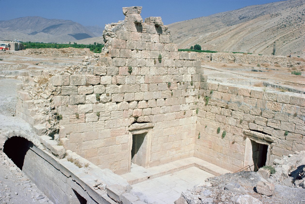 Templo do Fogo, Sassaniano, século III (foto) de Unbekannt