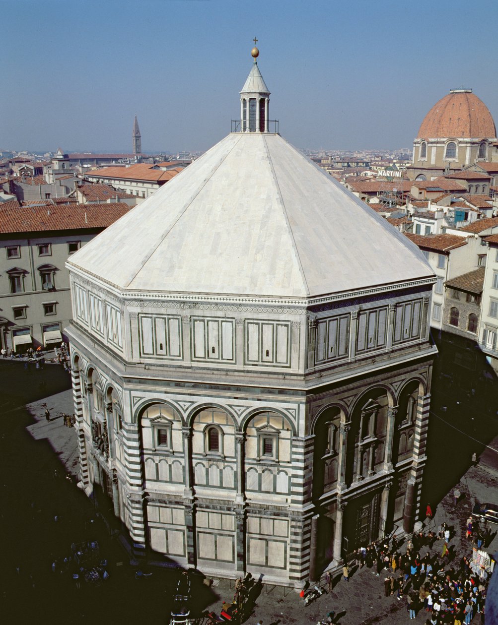 Florence Baptistery vista exterior (foto) de Unbekannt