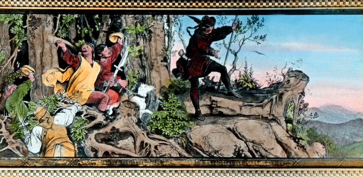 Fundação de Wartburg. de Unbekannter Künstler