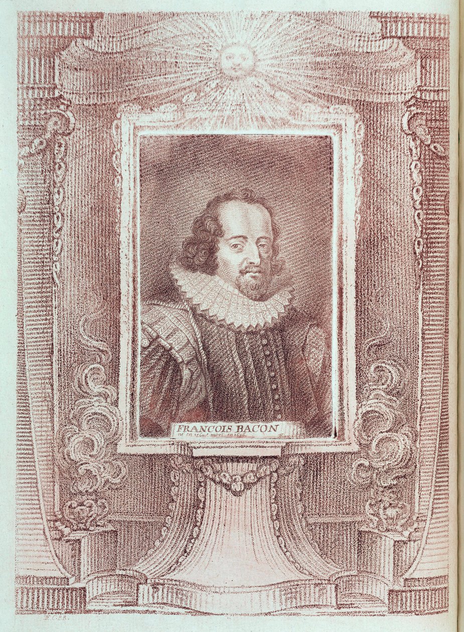 Francis Bacon, ensaísta e filósofo inglês, início do século XVII de Unbekannt