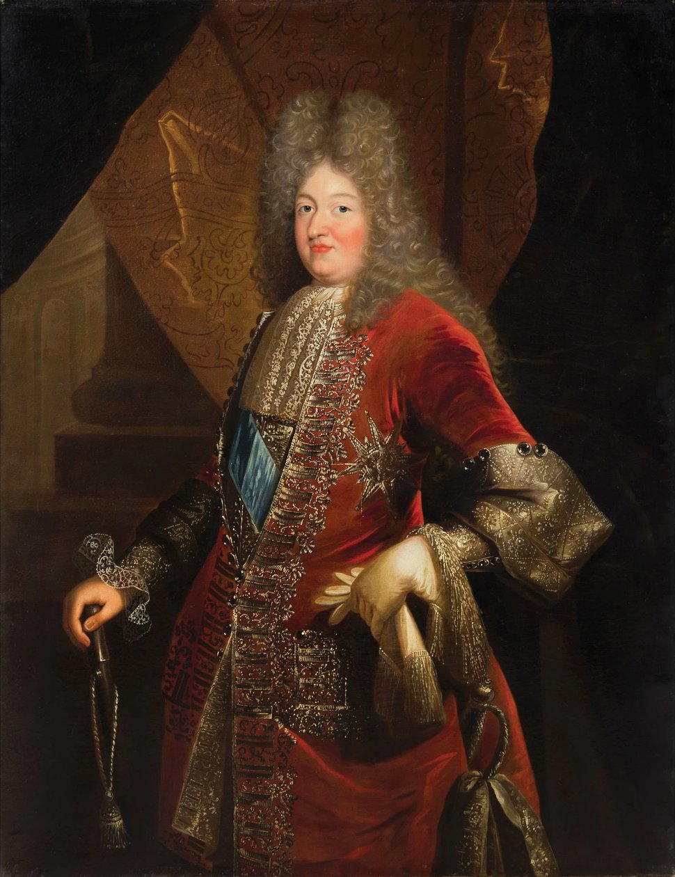 Escola Francesa - Retrato de Luís, Grão-Delfim de Unbekannter Künstler