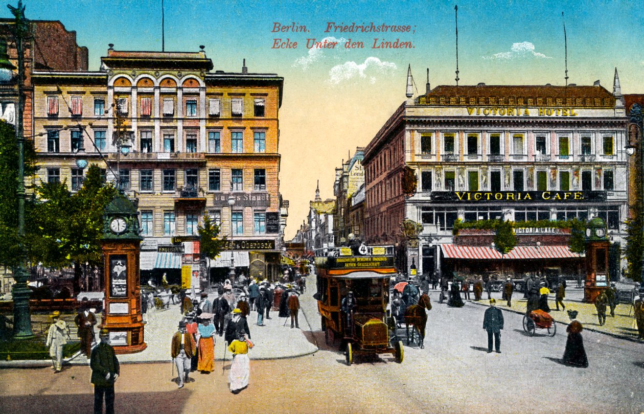 Friedrichstraße, Berlim, Alemanha de Unbekannter Künstler
