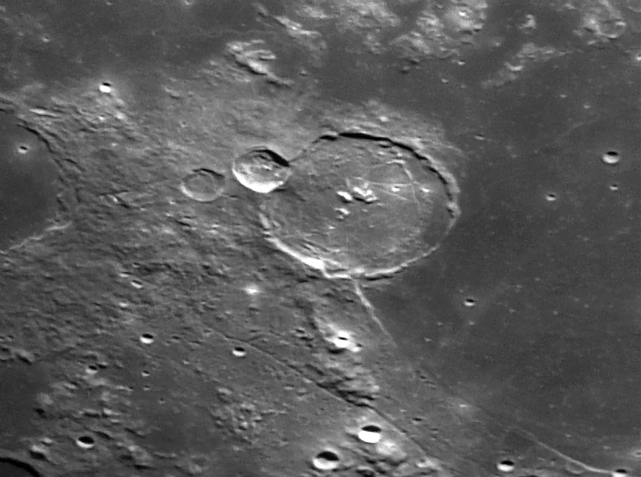 Cratera de Gassendi, 20 de Abril de 2006 de Unbekannt