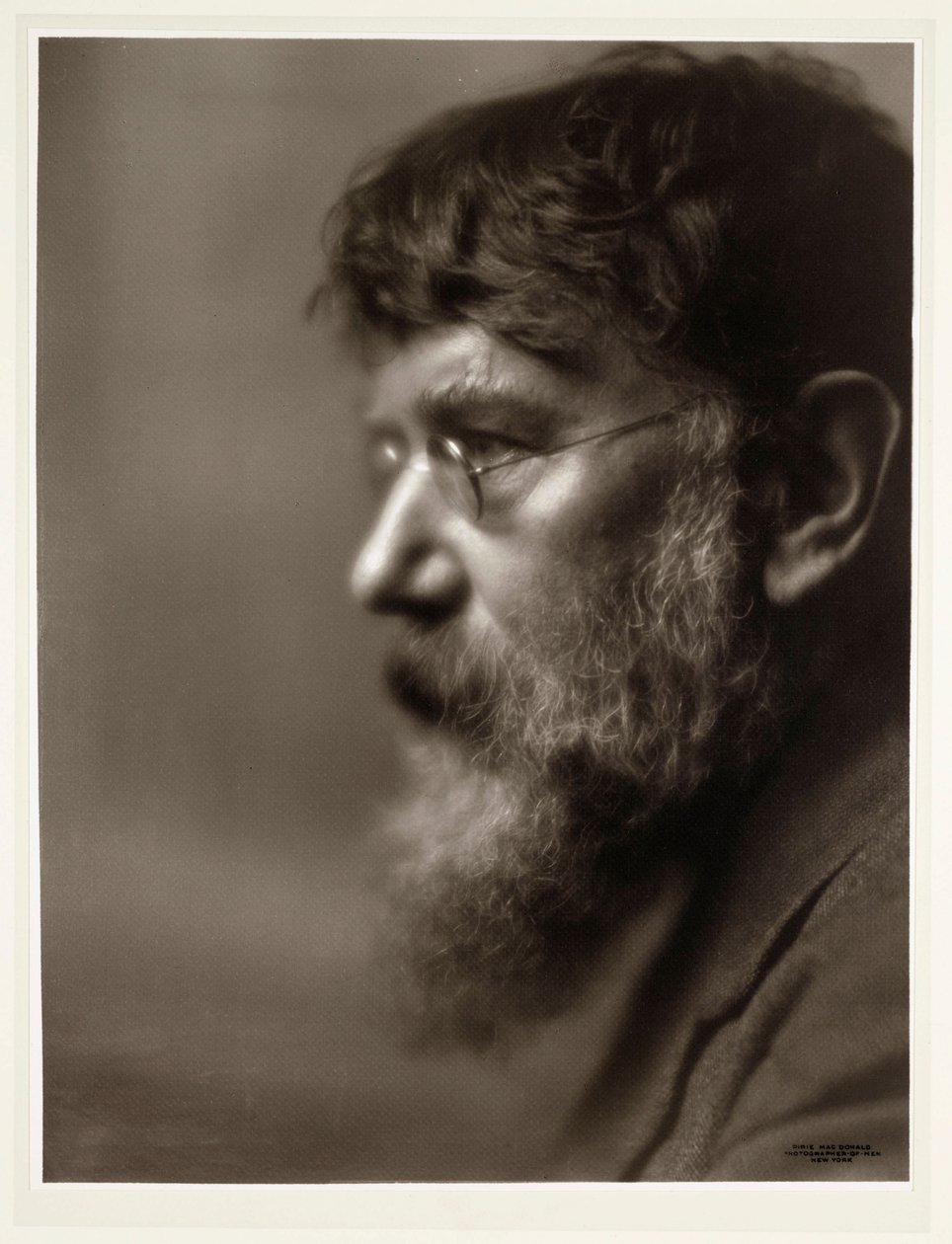 George William Russell (1867-1935), poeta e artista irlandês de Unbekannter Künstler