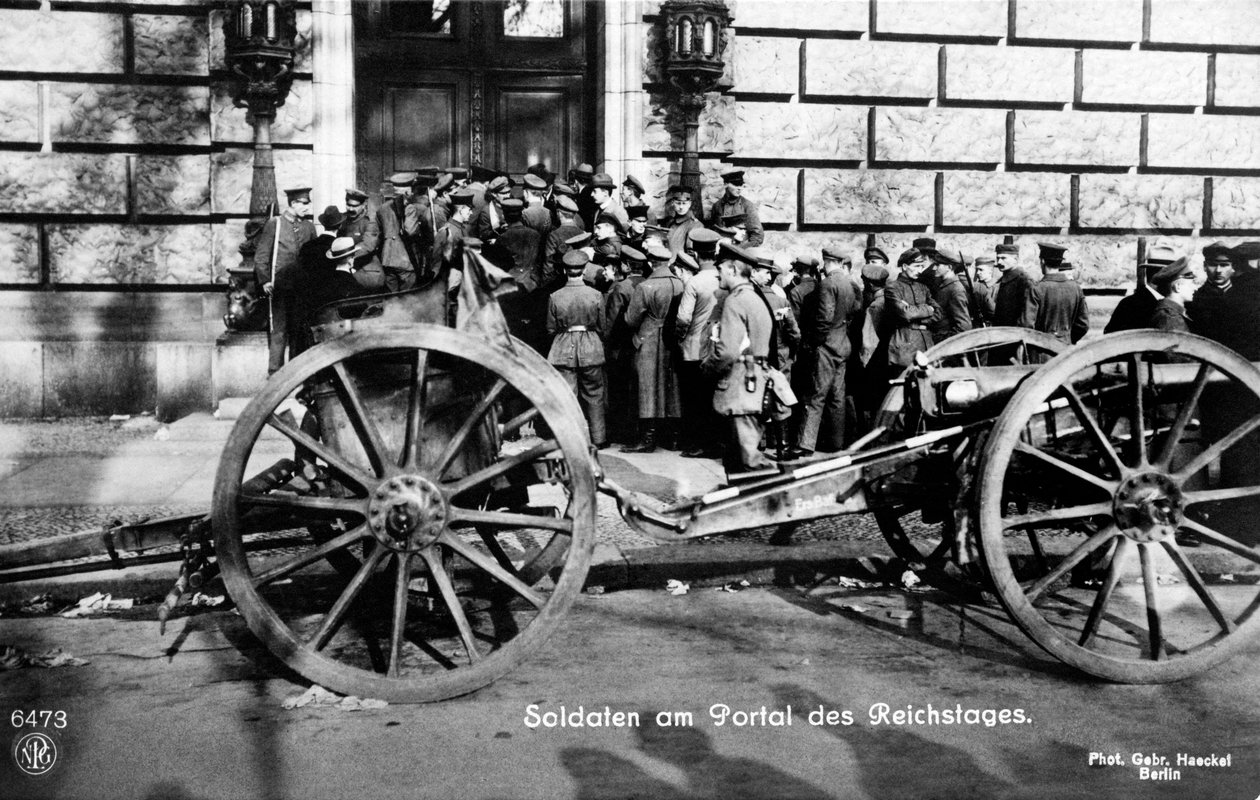 Revolução Alemã (Revolução de novembro) de Unbekannter Künstler