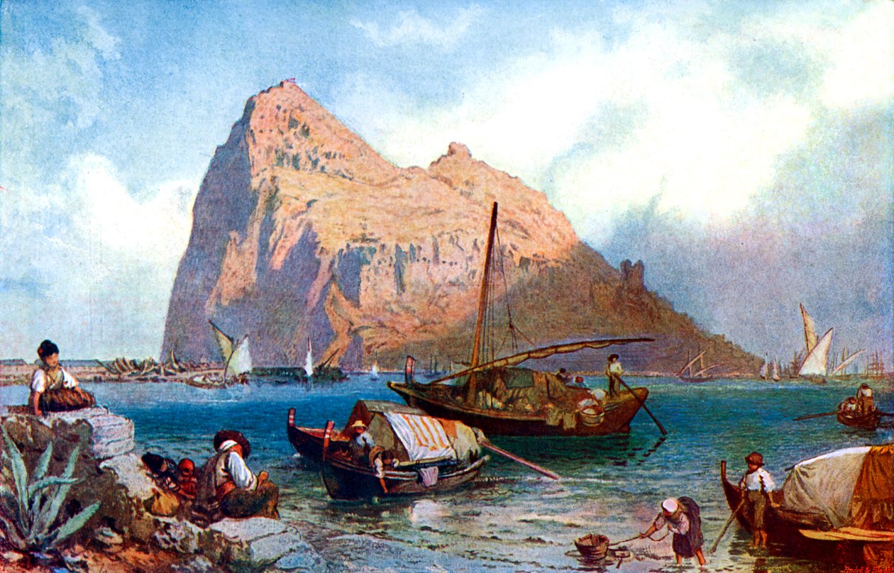 Gibraltar de Unbekannter Künstler