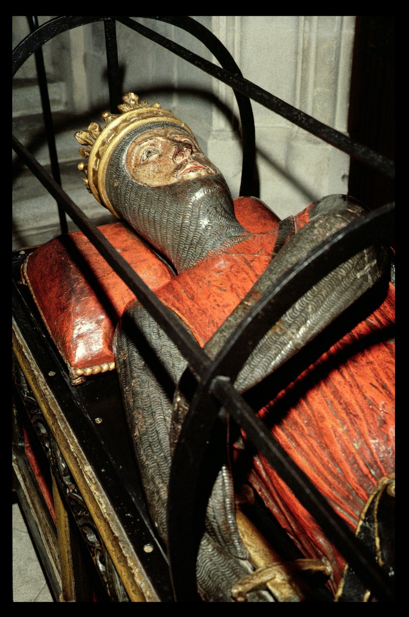 Catedral de Gloucester, Efígie do Duque da Normandia, filho de Guilherme o Conquistador, c.1100 (G96/6) de Unbekannt