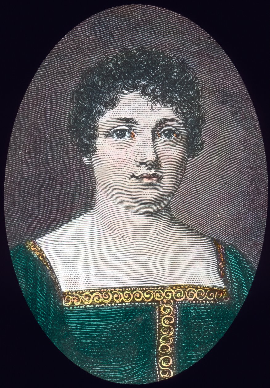 A mulher de Goethe de Unbekannter Künstler