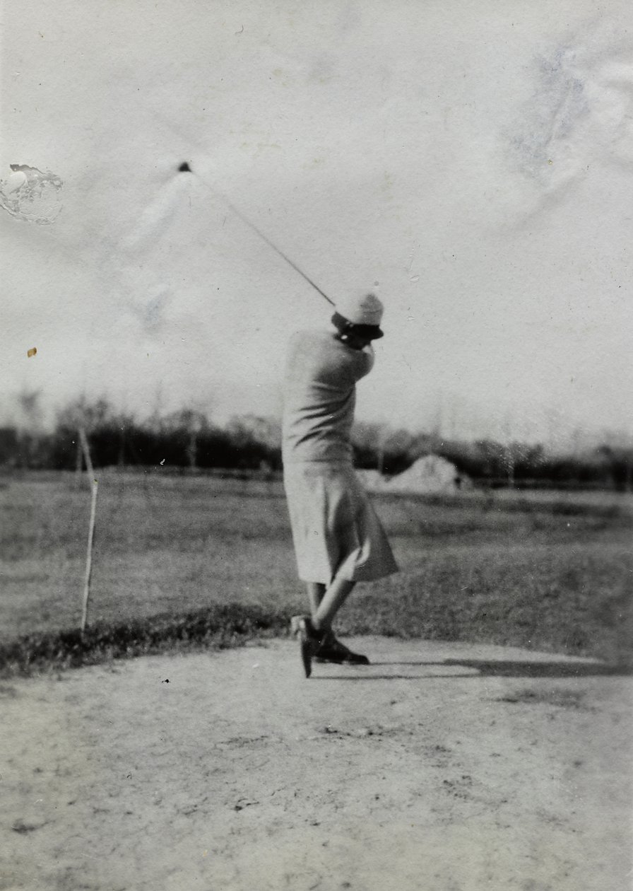 Jogador de golfe de Unbekannter Künstler