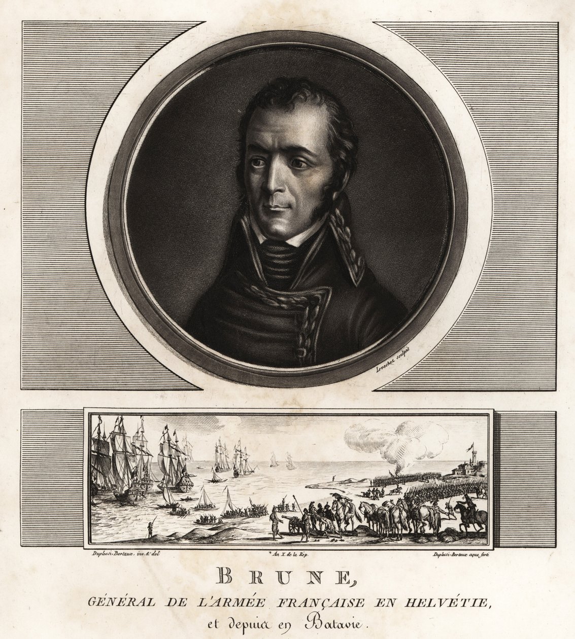 Guillaume Brune, General do Exército Francês em Helvetia de Unbekannt