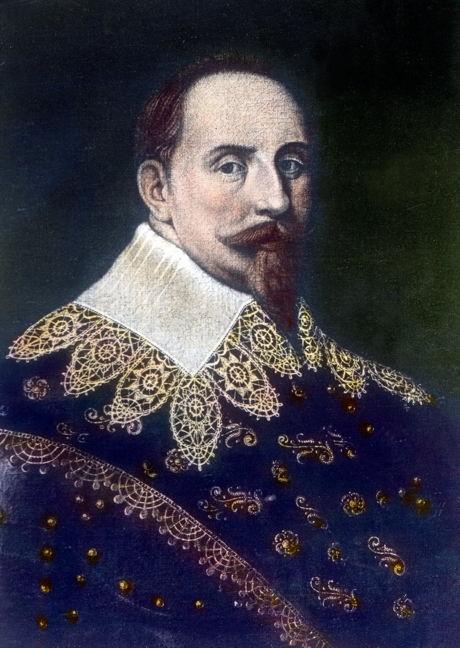 Gustav II Adolf, neto de Gustav Wasa de Unbekannter Künstler