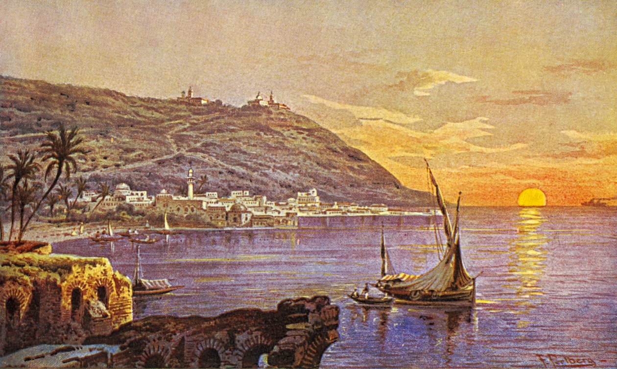 Haifa e Monte Carmelo de Unbekannter Künstler