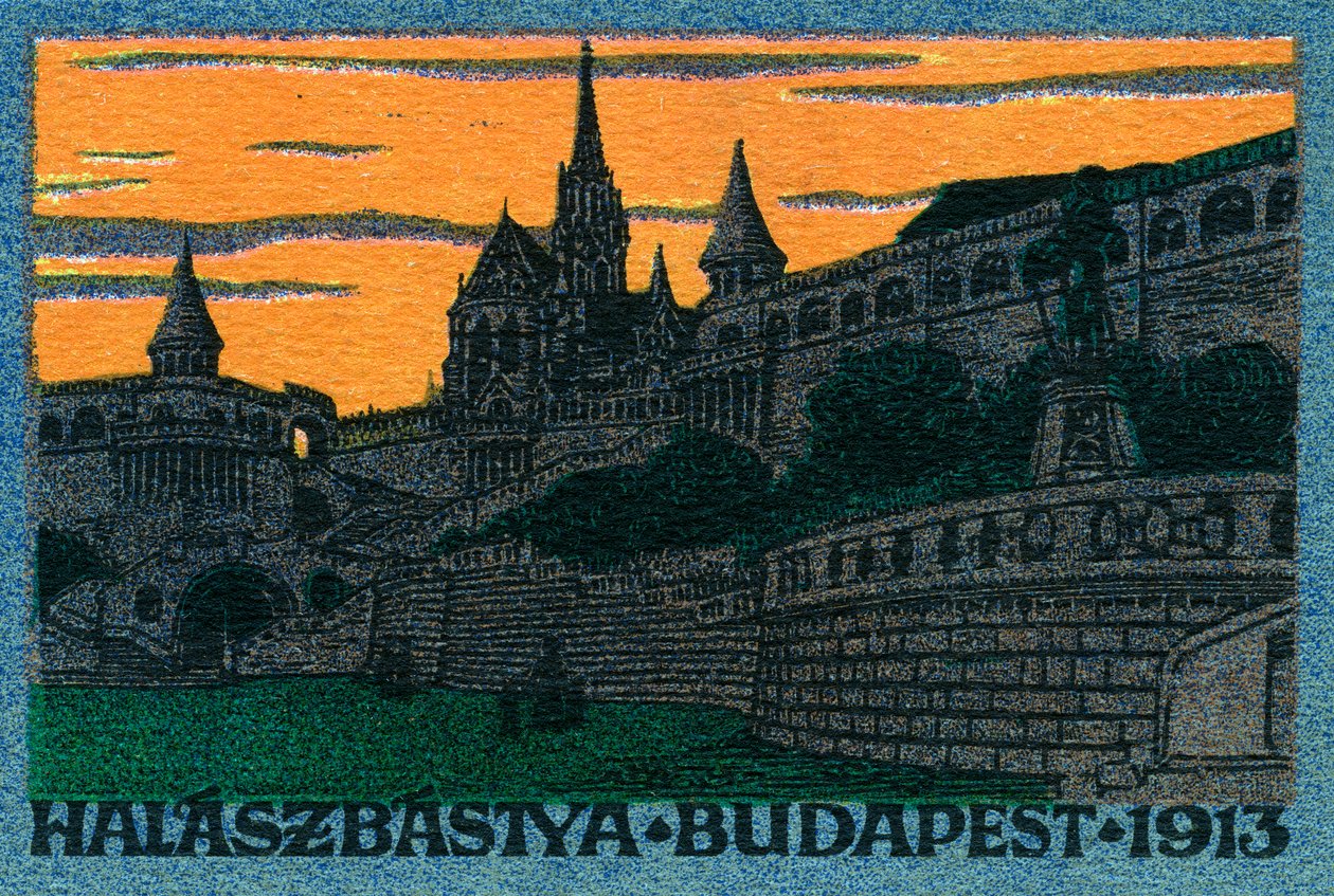 Bastião dos Pescadores Budapeste de Unbekannter Künstler