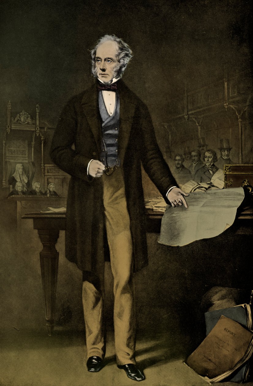Henry John Temple, 3º Visconde de Palmerston de Unbekannter Künstler