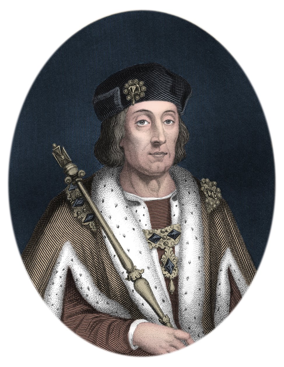 Henrique VII rei de Inglaterra (impresso) de Unbekannter Künstler
