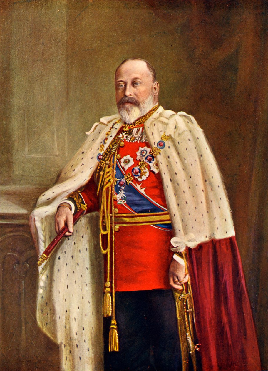 Sua Majestade o Rei Eduardo VII de Inglaterra de Unbekannter Künstler