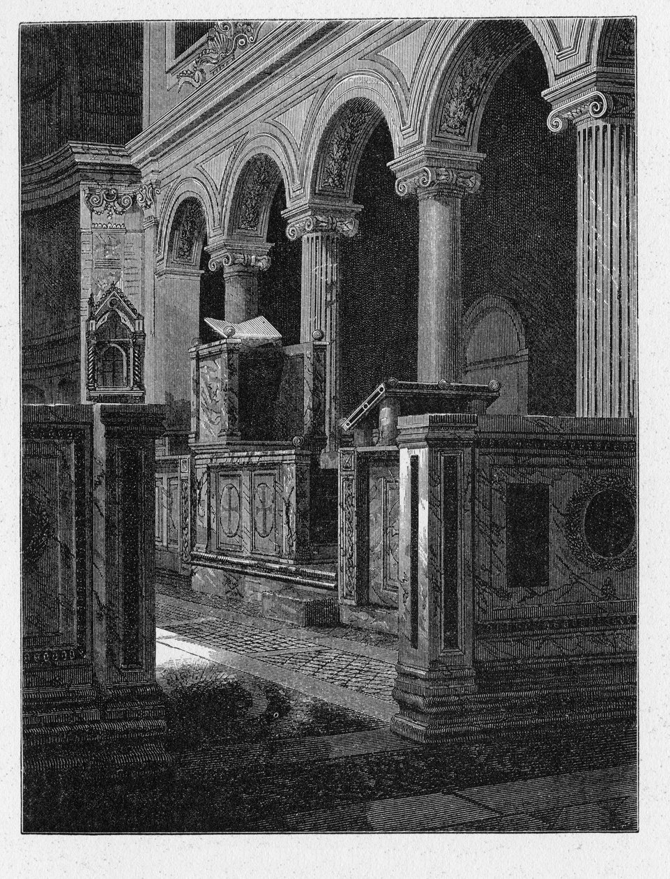 História da Roma Antiga. Gravuras de Roma de 1872 de Unbekannt