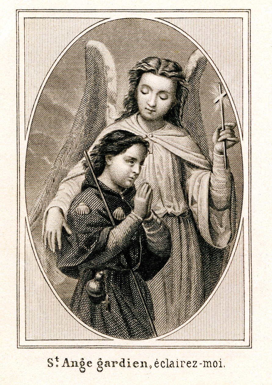 Santo Anjo da Guarda, esclarece-me de Unbekannter Künstler