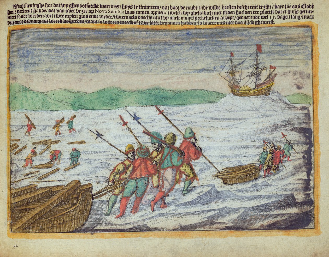 Ilustração retirada de Willem Barents