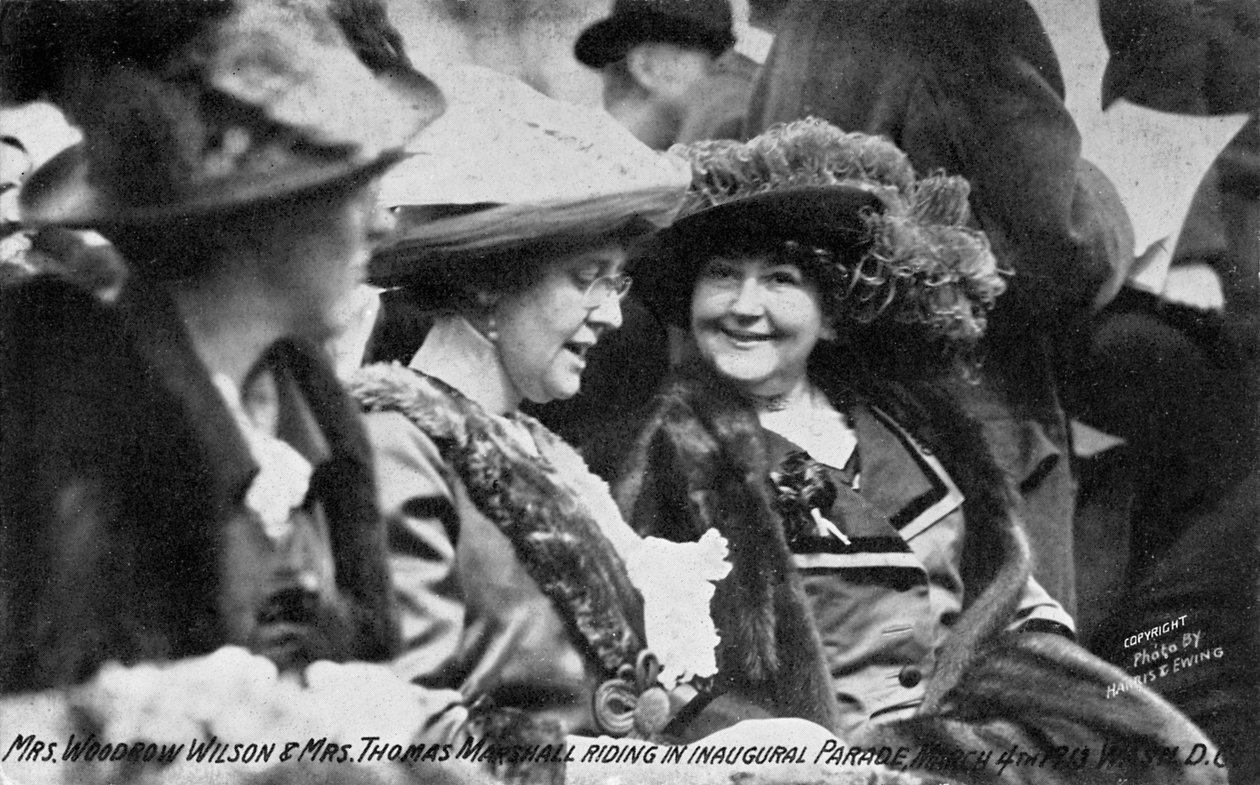 Tomada de posse de Woodrow Wilson de Unbekannter Künstler