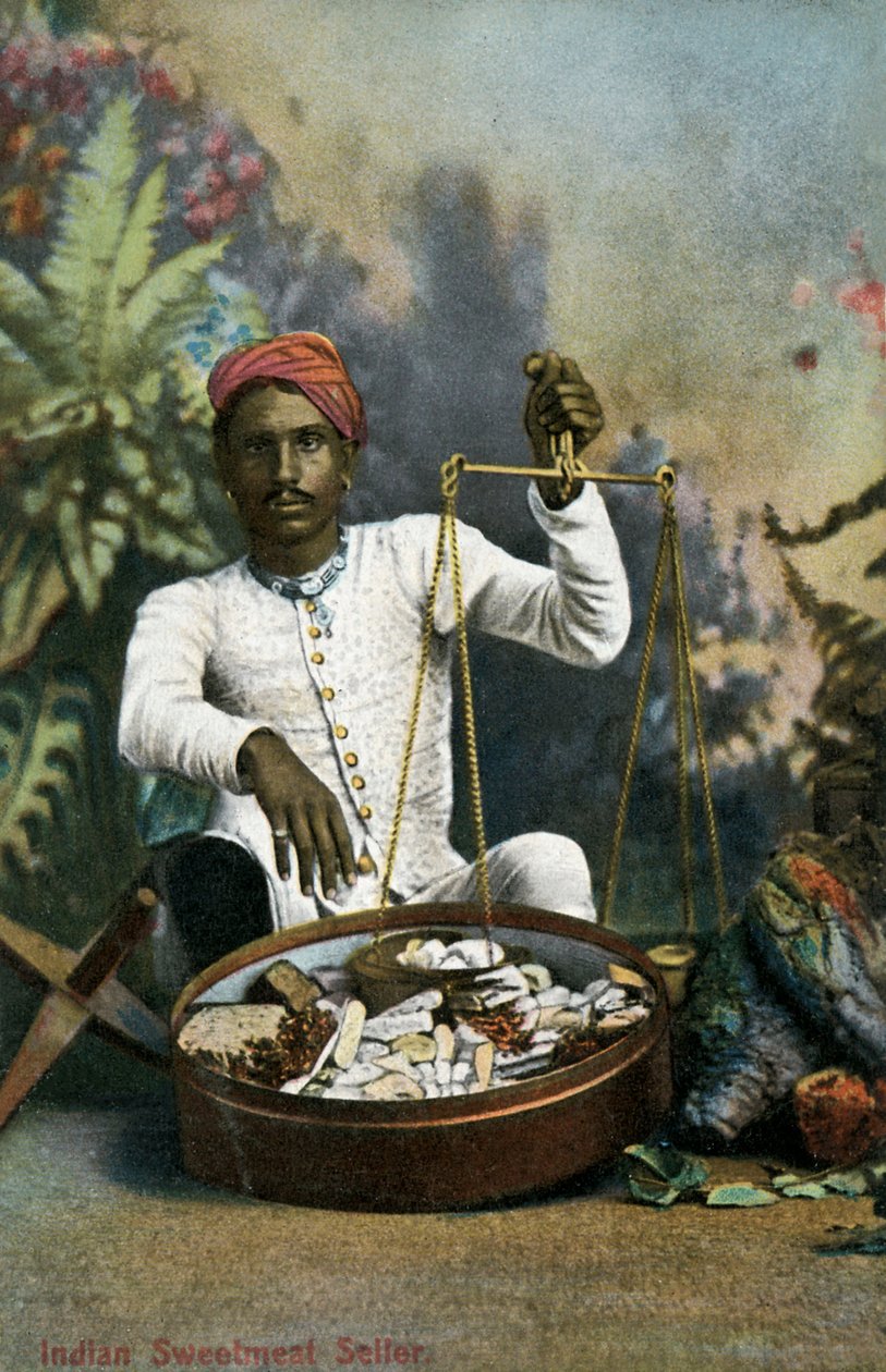 Vendedor de doces indianos de Unbekannter Künstler