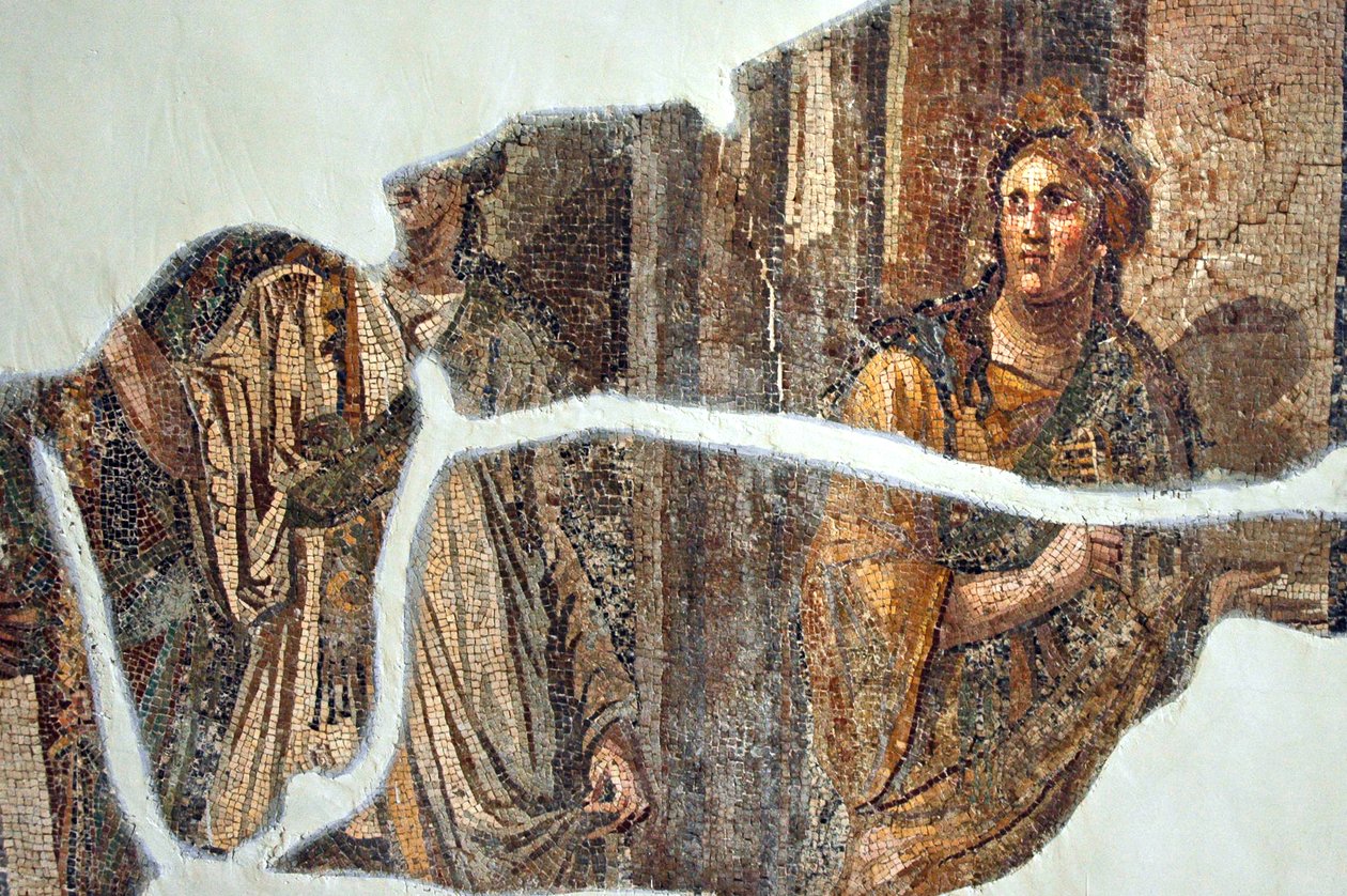 Isiac Ceremony Mosaic, de Vakto, Turquia de Unbekannt