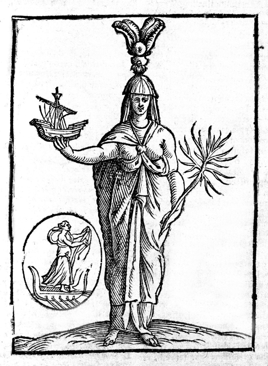 Isis (gravura) de Unbekannt