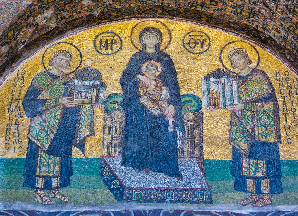 Istambul, Turquia, Haghia Sophia ou Hagia Sophia (foto) de Unbekannt