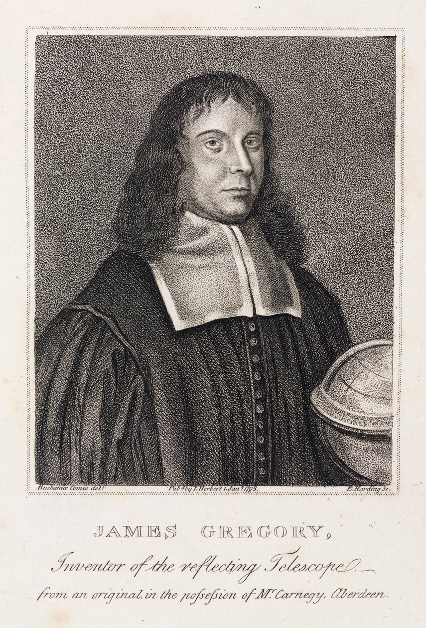 James Gregory, matemático escocês, c 1670 de Unbekannt