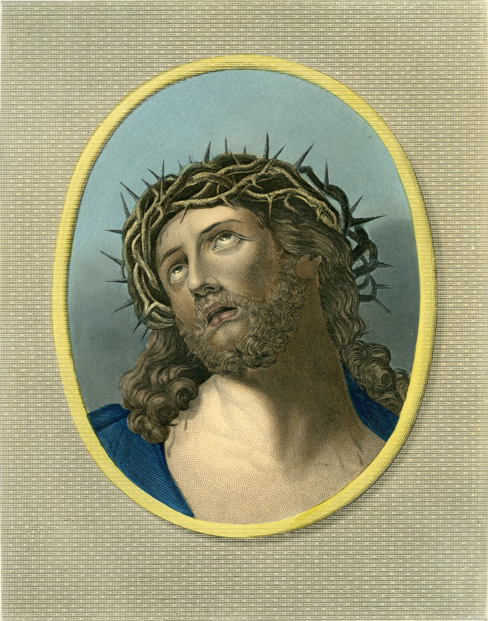 Jesus Cristo coroado de espinhos - Bíblia, Novo Testamento de Unbekannter Künstler