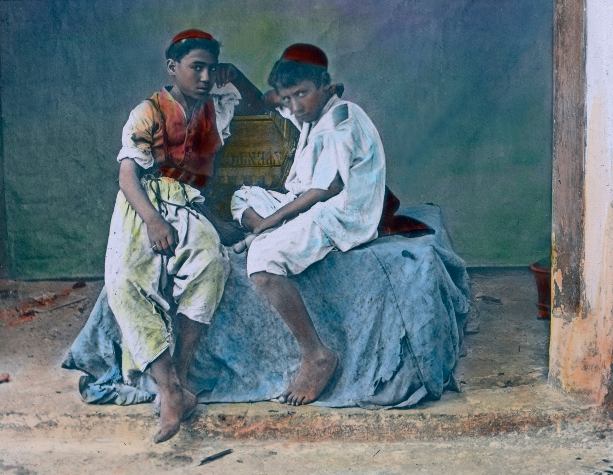 Rapazes judeus de Unbekannter Künstler