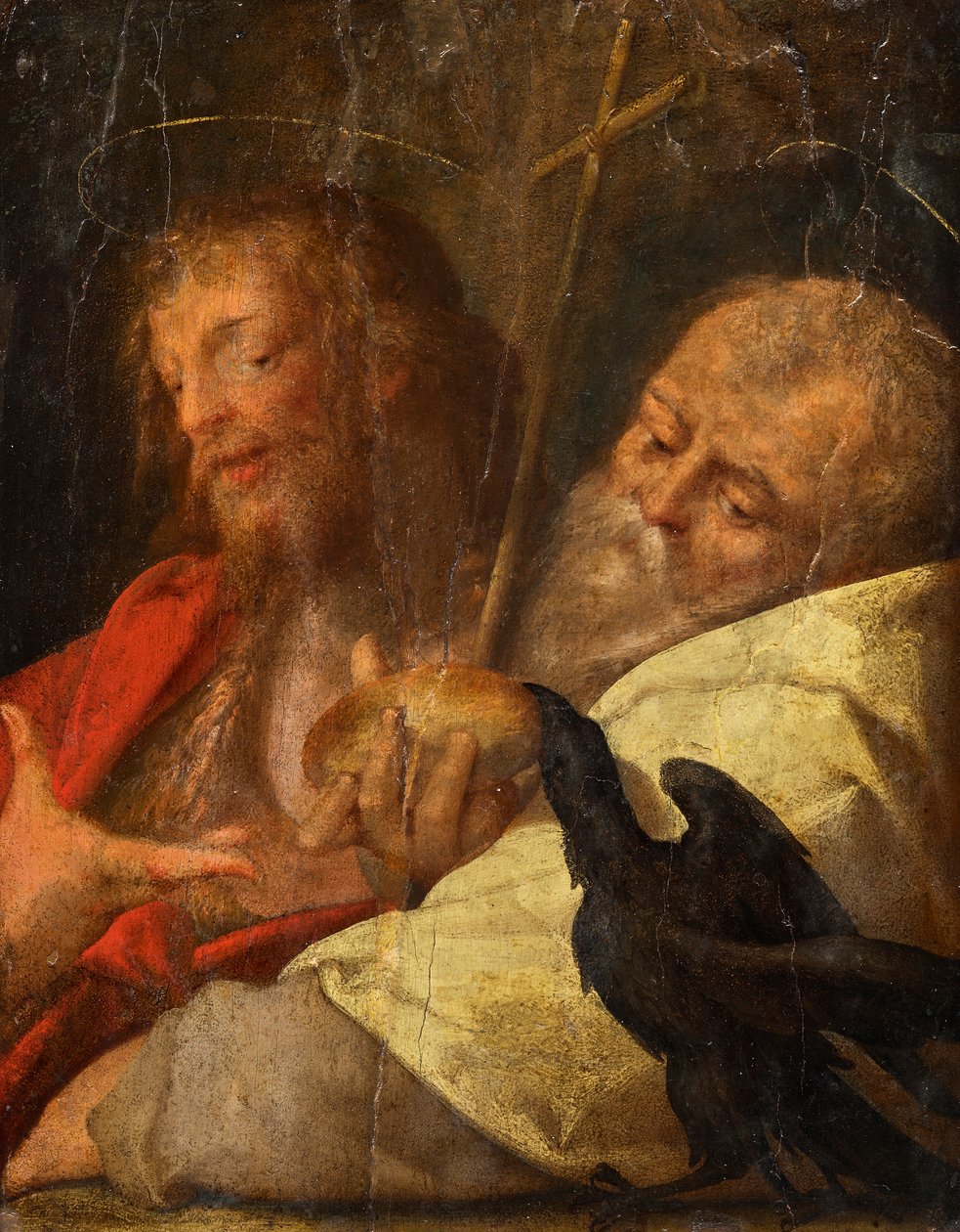 João Batista e João Evangelista de Unbekannter Künstler