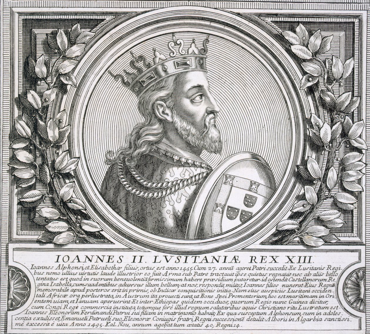 João II de Portugal (litho) de Unbekannt