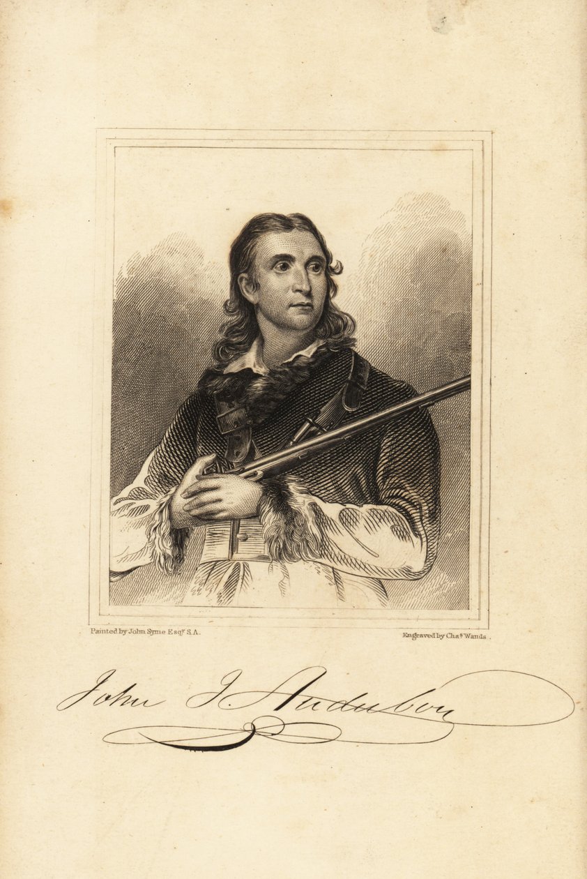 John James Audubon, ornitologista, naturalista e pintor americano de Unbekannt