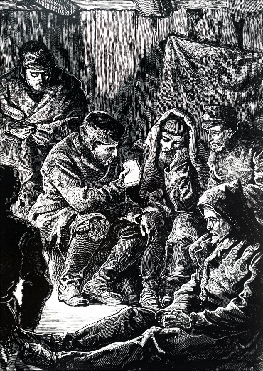 John Richardson durante uma expedição pelo Árctico de Franklin. de Unbekannt