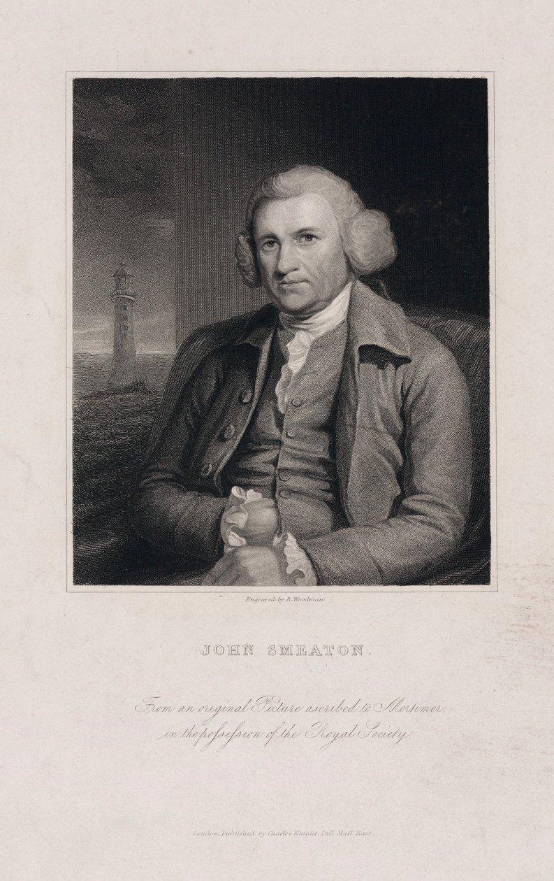 John Smeaton, engenheiro mecânico e civil inglês, c 1770s de Unbekannt