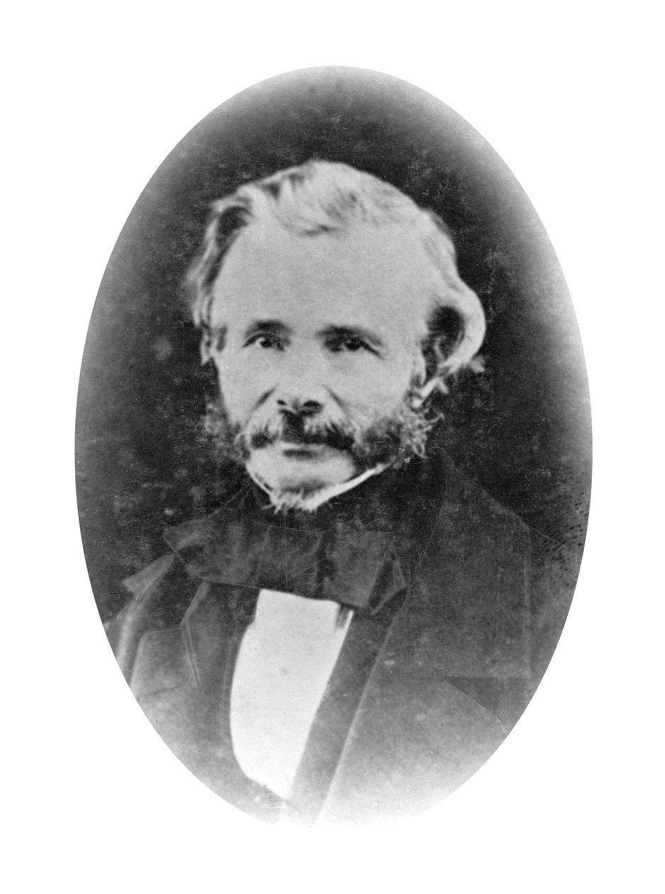 John Stringfellow, aviador pioneiro inglês, c 1860 de Unbekannt