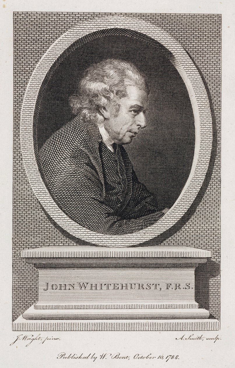 John Whitehurst, horrólogo inglês, c 1783 de Unbekannt