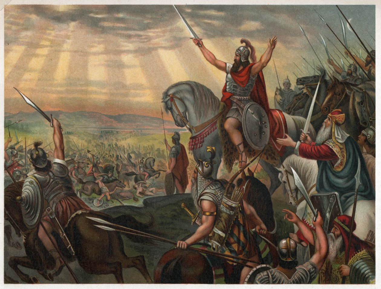 Joshua. (litografia, ca. 1880) de Unbekannter Künstler