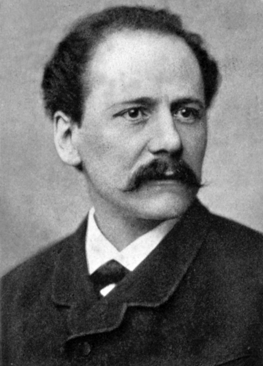 Jules Massenet, c. 1900 (fotografia a preto e branco) de Unbekannter Künstler