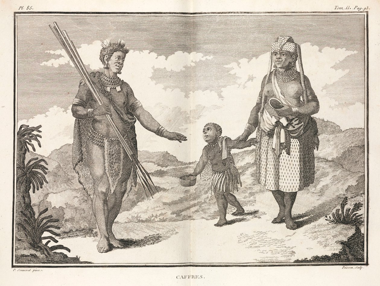 "Kaffirs", África de Unbekannt